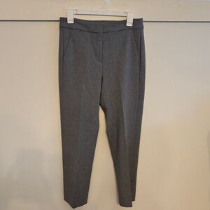 J.Crew Women’s Kate Gray Ankle Pants Women’s Stretch Office Workwear Size 4